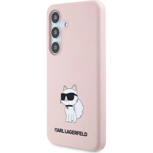 Kup Etui Karl Lagerfeld KLHCS24MSNCHBCP Samsung Galaxy S24+ Plus hardcase Silicone Choupette różowy/pink - KLD1913 - {ean13} - Sklep Home Screen