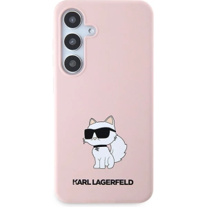 Kup Etui Karl Lagerfeld KLHCS24MSNCHBCP Samsung Galaxy S24+ Plus hardcase Silicone Choupette różowy/pink - KLD1913 - {ean13} - Sklep Home Screen