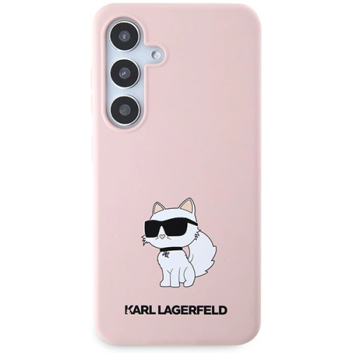 Kup Etui Karl Lagerfeld KLHCS24MSNCHBCP Samsung Galaxy S24+ Plus keménytok Szilikon Choupette rózsaszín/pink - KLD1913 - {ean13} - Sklep Home Screen