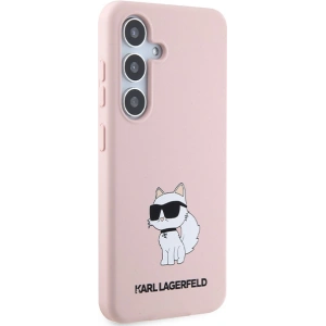 Kup Etui Karl Lagerfeld KLHCS24MSNCHBCP Samsung Galaxy S24+ Plus hardcase Silicone Choupette różowy/pink - KLD1913 - {ean13} - Sklep Home Screen