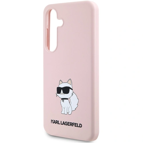 Kup Etui Karl Lagerfeld KLHCS24MSNCHBCP Samsung Galaxy S24+ Plus keménytok Szilikon Choupette rózsaszín/pink - KLD1913 - {ean13} - Sklep Home Screen
