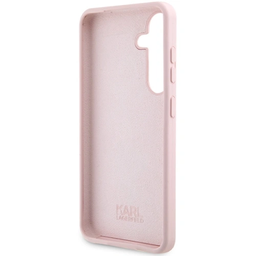 Kup Etui Karl Lagerfeld KLHCS24MSNCHBCP Samsung Galaxy S24+ Plus keménytok Szilikon Choupette rózsaszín/pink - KLD1913 - {ean13} - Sklep Home Screen