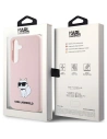 Kup Etui Karl Lagerfeld KLHCS24MSNCHBCP Samsung Galaxy S24+ Plus keménytok Szilikon Choupette rózsaszín/pink - KLD1913 - {ean13} - Sklep Home Screen