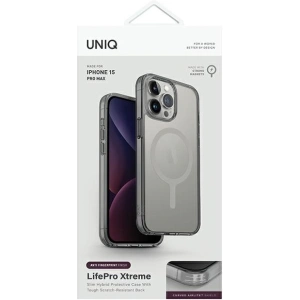 Kup Case UNIQ LifePro Xtreme Apple iPhone 15 Pro Max MagClick Charging grau/frost grey - UNIQ1110 - {ean13} - Sklep Home Screen
