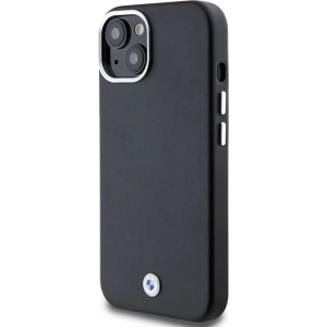 Kup Etui BMW BMHMP14S23PUFWK Apple iPhone 14 / 15 Signature Wrapped Metal MagSafe fekete/black - BMW648 - {ean13} - Sklep Home Screen