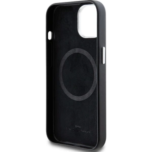 Kup Etui BMW BMHMP14S23PUFWK Apple iPhone 14 / 15 Signature Wrapped Metal MagSafe fekete/black - BMW648 - {ean13} - Sklep Home Screen