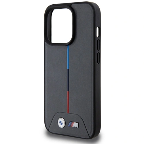 Kup Case BMW BMHMP15L22PVTA Apple iPhone 15 Pro Hardcase M Quilted Tricolor MagSafe grau/grey - BMW650 - {ean13} - Sklep Home Screen