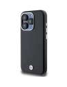 Kup Etui BMW BMHMP15L23PUFWK Apple iPhone 15 Pro Signature Wrapped Metal MagSafe negru/black - BMW651 - {ean13} - Sklep Home Screen