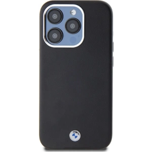 Kup Etui BMW BMHMP15L23PUFWK Apple iPhone 15 Pro Signature Wrapped Metal MagSafe czarny/black - BMW651 - {ean13} - Sklep Home Screen