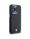 Kup Case BMW BMHMP15L23PUFWK Apple iPhone 15 Pro Signature Wrapped Metal MagSafe schwarz/black - BMW651 - {ean13} - Sklep Home Screen