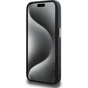 Kup Etui BMW BMHMP15L23PUFWK Apple iPhone 15 Pro Signature Wrapped Metal MagSafe czarny/black - BMW651 - {ean13} - Sklep Home Screen