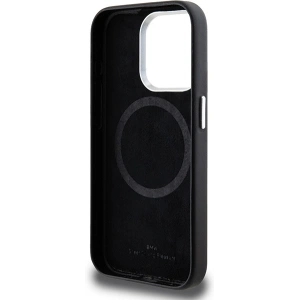 Kup Etui BMW BMHMP15L23PUFWK Apple iPhone 15 Pro Signature Wrapped Metal MagSafe czarny/black - BMW651 - {ean13} - Sklep Home Screen