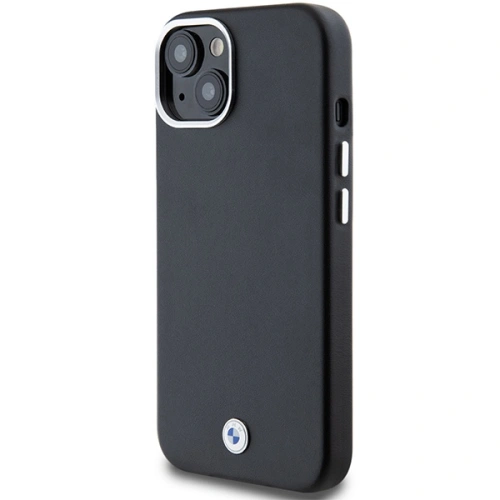 Kup Case BMW BMHMP15M23PUFWK Apple iPhone 15 Plus / 14 Plus Signature Wrapped Metal MagSafe schwarz/black - BMW652 - {ean13} - Sklep Home Screen