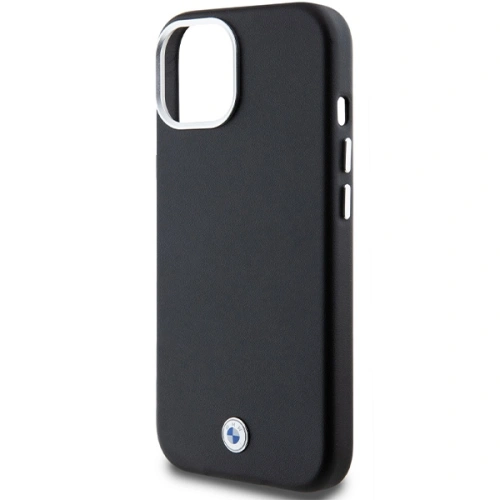 Kup Etui BMW BMHMP15M23PUFWK Apple iPhone 15 Plus / 14 Plus Signature Wrapped Metal MagSafe černý/black - BMW652 - {ean13} - Sklep Home Screen