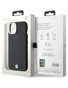 Kup Case BMW BMHMP15M23PUFWK Apple iPhone 15 Plus / 14 Plus Signature Wrapped Metal MagSafe schwarz/black - BMW652 - {ean13} - Sklep Home Screen