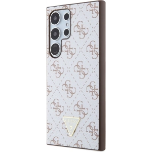 Kup Etui Guess GUHCS24LPG4GPH Samsung Galaxy S24 Ultra hardcase 4G Triangle biały/white - GUE3339 - {ean13} - Sklep Home Screen