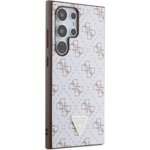 Kup Etui Guess GUHCS24LPG4GPH Samsung Galaxy S24 Ultra hardcase 4G Triangle alb/white - GUE3339 - {ean13} - Sklep Home Screen