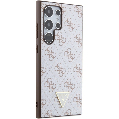 Buy Guess GUHCS24LPG4GPH Samsung Galaxy S24 Ultra hardcase 4G Triangle white - GUE3339 - {ean13} - Home Screen Store Europe