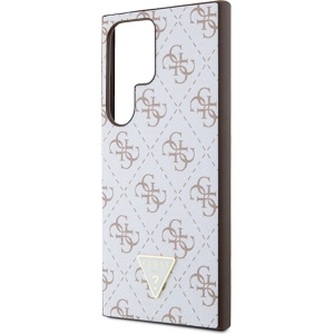 Kup Etui Guess GUHCS24LPG4GPH Samsung Galaxy S24 Ultra hardcase 4G Triangle biały/white - GUE3339 - {ean13} - Sklep Home Screen