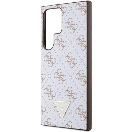 Buy Guess GUHCS24LPG4GPH Samsung Galaxy S24 Ultra hardcase 4G Triangle white - GUE3339 - {ean13} - Home Screen Store Europe