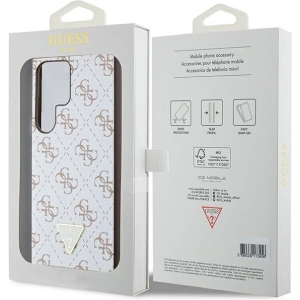 Buy Guess GUHCS24LPG4GPH Samsung Galaxy S24 Ultra hardcase 4G Triangle white - GUE3339 - {ean13} - Home Screen Store Europe