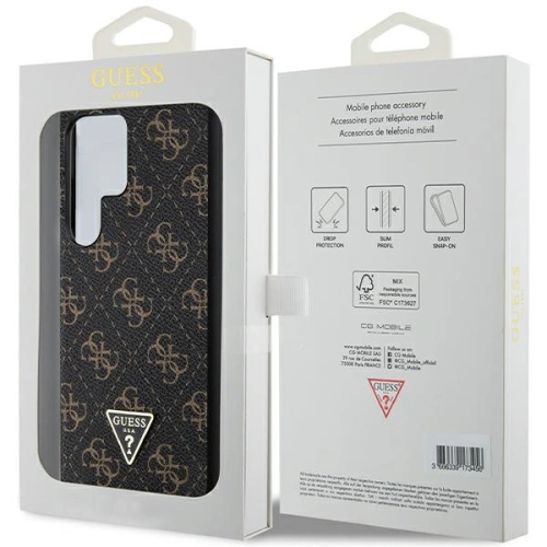 Kup Etui Guess GUHCS24LPG4GPK Samsung Galaxy S24 Ultra hardcase 4G Triangle černý/black - GUE3340 - {ean13} - Sklep Home Screen