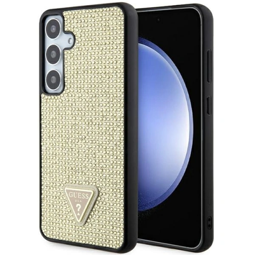 Kup Etui Guess GUHCS24MHDGPPD Samsung Galaxy S24+ Plus hardcase Rhinestone Triangle aurie/gold - GUE3341 - {ean13} - Sklep Home Screen