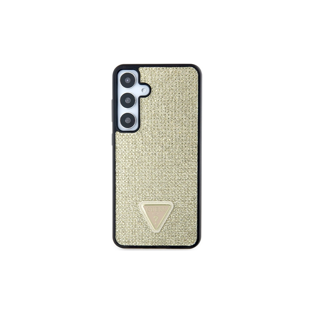 Etui Guess GUHCS24MHDGPPD Samsung Galaxy S24+ Plus hardcase Rhinestone Triangle złoty/gold