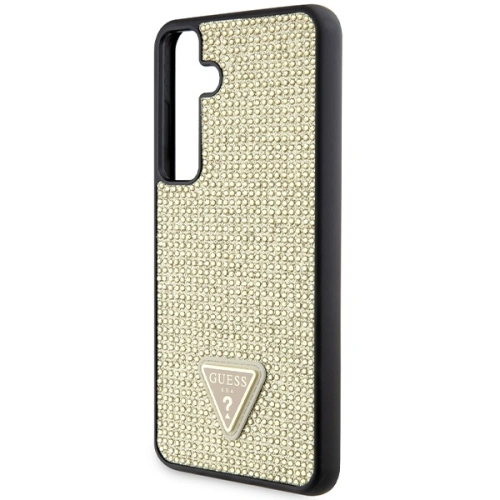 Kup Etui Guess GUHCS24MHDGPPD Samsung Galaxy S24+ Plus hardcase Rhinestone Triangle aurie/gold - GUE3341 - {ean13} - Sklep Home Screen
