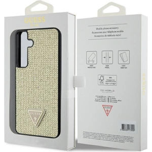 Kup Etui Guess GUHCS24MHDGPPD Samsung Galaxy S24+ Plus hardcase Rhinestone Triangle zlatý/gold - GUE3341 - {ean13} - Sklep Home Screen