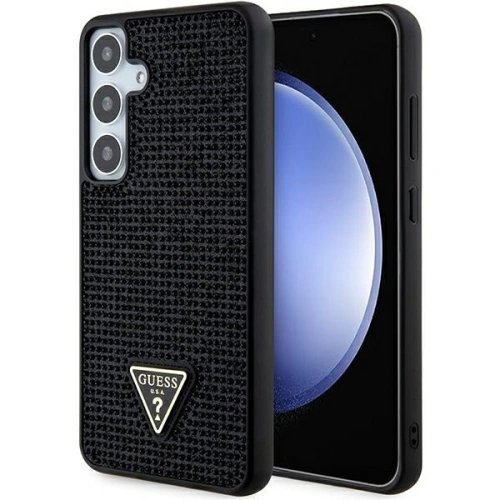 Kup Case Guess GUHCS24MHDGPPK Samsung Galaxy S24+ Plus Hartschale Rhinestone Triangle schwarz/black - GUE3342 - {ean13} - Sklep Home Screen