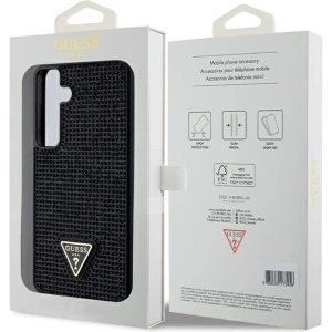 Kup Etui Guess GUHCS24MHDGPPK Samsung Galaxy S24+ Plus hardcase Rhinestone Triangle czarny/black - GUE3342 - {ean13} - Sklep Home Screen