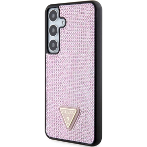 Kup Etui Guess GUHCS24MHDGPPP Samsung Galaxy S24+ Plus hardcase Rhinestone Triangle różowy/pink - GUE3343 - {ean13} - Sklep Home Screen