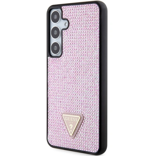 Kup Etui Guess GUHCS24MHDGPPP Samsung Galaxy S24+ Plus hardcase Rhinestone Triangle różowy/pink - GUE3343 - {ean13} - Sklep Home Screen