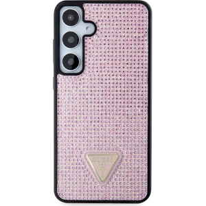Kup Etui Guess GUHCS24MHDGPPP Samsung Galaxy S24+ Plus hardcase Rhinestone Triangle różowy/pink - GUE3343 - {ean13} - Sklep Home Screen