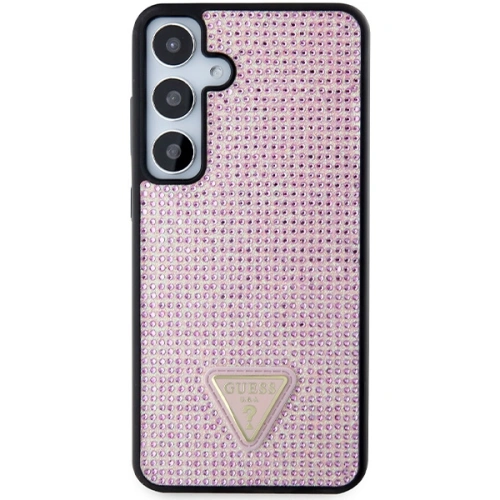 Kup Etui Guess GUHCS24MHDGPPP Samsung Galaxy S24+ Plus hardcase Rhinestone Triangle różowy/pink - GUE3343 - {ean13} - Sklep Home Screen
