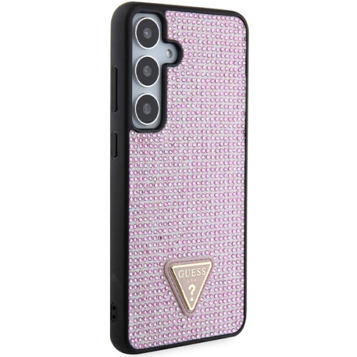 Kup Etui Guess GUHCS24MHDGPPP Samsung Galaxy S24+ Plus hardcase Rhinestone Triangle różowy/pink - GUE3343 - {ean13} - Sklep Home Screen