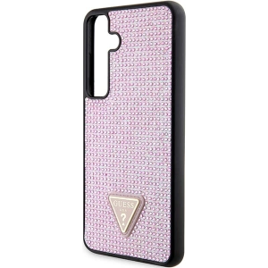 Kup Etui Guess GUHCS24MHDGPPP Samsung Galaxy S24+ Plus hardcase Rhinestone Triangle różowy/pink - GUE3343 - {ean13} - Sklep Home Screen