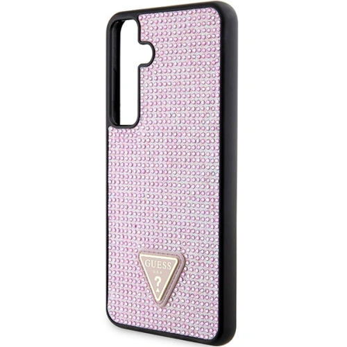 Kup Etui Guess GUHCS24MHDGPPP Samsung Galaxy S24+ Plus hardcase Rhinestone Triangle różowy/pink - GUE3343 - {ean13} - Sklep Home Screen