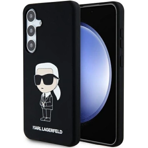 Kup Case Karl Lagerfeld KLHCS24MSNIKBCK Samsung Galaxy S24+ Plus Hartschale Silikon Ikonik schwarz/black - KLD1914 - {ean13} - Sklep Home Screen