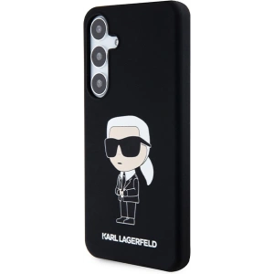 Kup Etui Karl Lagerfeld KLHCS24MSNIKBCK Samsung Galaxy S24+ Plus hardcase Silicone Ikonik czarny/black - KLD1914 - {ean13} - Sklep Home Screen