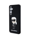 Kup Etui Karl Lagerfeld KLHCS24MSNIKBCK Samsung Galaxy S24+ Plus hardcase Silicone Ikonik czarny/black - KLD1914 - {ean13} - Sklep Home Screen