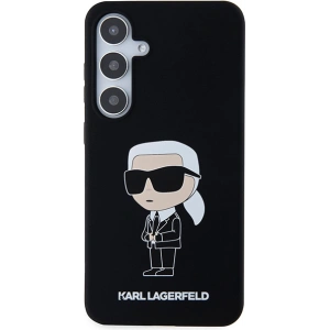 Kup Etui Karl Lagerfeld KLHCS24MSNIKBCK Samsung Galaxy S24+ Plus hardcase Silicone Ikonik czarny/black - KLD1914 - {ean13} - Sklep Home Screen