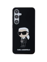Kup Etui Karl Lagerfeld KLHCS24MSNIKBCK Samsung Galaxy S24+ Plus hardcase Silicone Ikonik czarny/black - KLD1914 - {ean13} - Sklep Home Screen