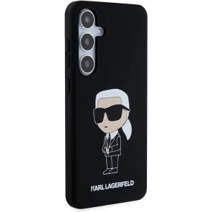 Kup Etui Karl Lagerfeld KLHCS24MSNIKBCK Samsung Galaxy S24+ Plus hardcase Silicone Ikonik czarny/black - KLD1914 - {ean13} - Sklep Home Screen
