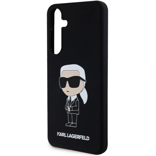 Kup Etui Karl Lagerfeld KLHCS24MSNIKBCK Samsung Galaxy S24+ Plus hardcase Silicone Ikonik czarny/black - KLD1914 - {ean13} - Sklep Home Screen