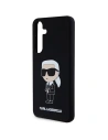 Kup Etui Karl Lagerfeld KLHCS24MSNIKBCK Samsung Galaxy S24+ Plus hardcase Silicone Ikonik czarny/black - KLD1914 - {ean13} - Sklep Home Screen