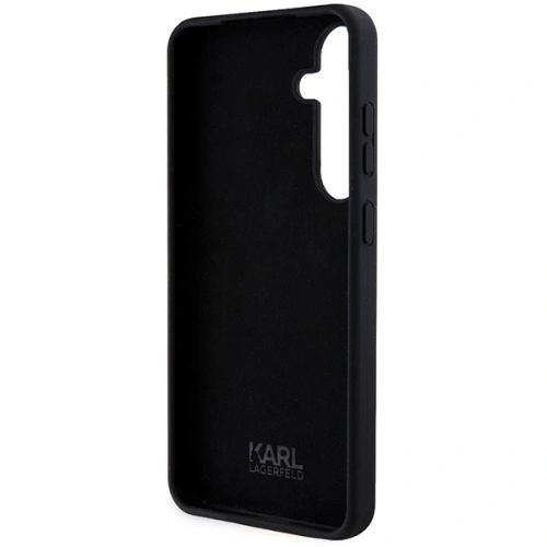 Kup Etui Karl Lagerfeld KLHCS24MSNIKBCK Samsung Galaxy S24+ Plus hardcase Silicone Ikonik czarny/black - KLD1914 - {ean13} - Sklep Home Screen