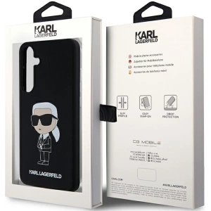 Kup Etui Karl Lagerfeld KLHCS24MSNIKBCK Samsung Galaxy S24+ Plus hardcase silikonový Ikonik černý/black - KLD1914 - {ean13} - Sklep Home Screen