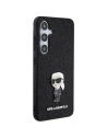 Buy Karl Lagerfeld KLHCS24SGKNPSK Samsung Galaxy S24 hardcase Fixed Glitter Ikonik Logo Metal Pin black - KLD1916 - {ean13} - Home Screen Store Europe